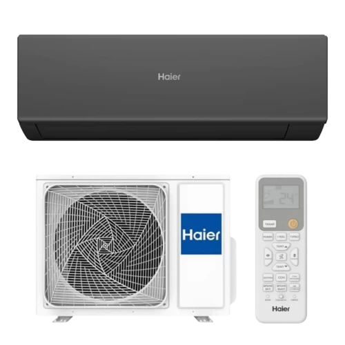 Кондиционер Haier Quantum Inverter AS25HQJ1HRA-B / 1U25HQJ1FRA  Черный