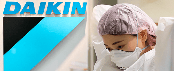 Японский технолог компании Daikin
