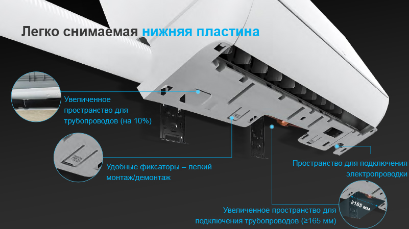 Лекгоснимаемая нижняя пластина